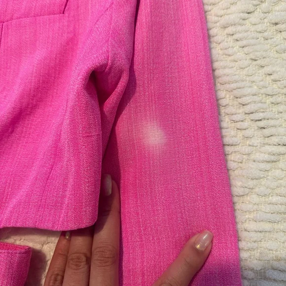 Zara Pink Women's Blazer - Picture 2 of 5